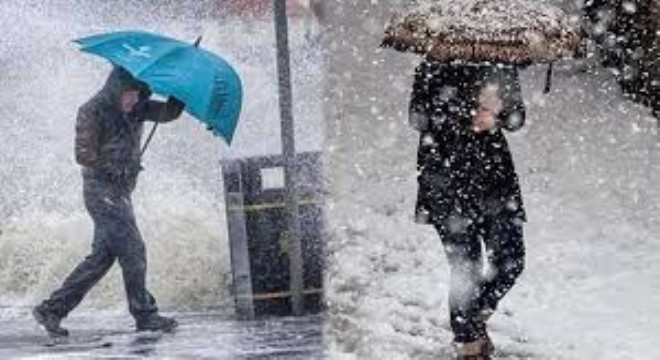 'Sarı' Kodlu Uyarı: Sağanak, Kar ve Fırtına Bekleniyor