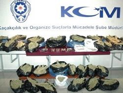 102 kilo esrar ele geçirildi