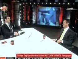 Sunucudan Sarıgül'e tepki...