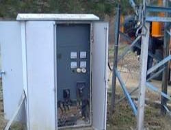 Hırsızlar susuz bıraktı