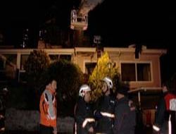 Gölbaşı'nda villa yangını