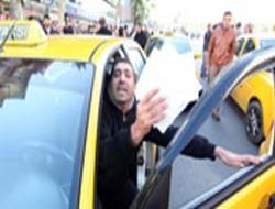 Toplu cezaya taksici isyanı