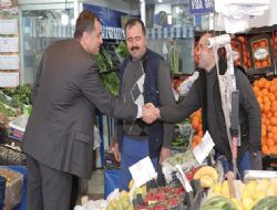 Taşdelen'den esnaf ziyareti