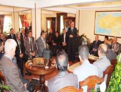 Eğitimcilerden Şahin'e hayırlı olsun ziyareti