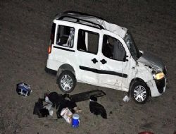 Düğün dönüşü kaza