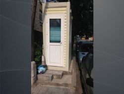 Polis noktası nedeniyle, yoldan yürüyünüz