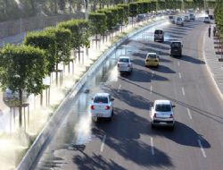 1071'in fıskiyesi sol şeridi suluyor