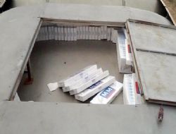 Zuladan 2 milyon paket sigara çıktı