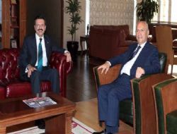 TOBB Başkanı Hisarcıklıoğlu Fethi Yaşar'ı ziyaret etti