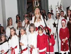 Ankara'da Santa Lucia günü