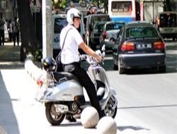 Orduev'inde şüpheli motosiklet paniği