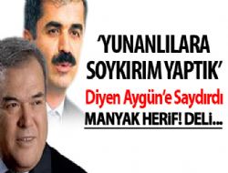 CHP'li Vekil Hüseyin Aygün'e Saydırdı