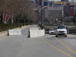 Hassas bölgelere beton bariyer