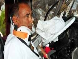 Eve dönüş yolunda kaza