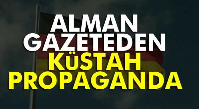 Alman parlamento gazetesinde 'Hayır' propagandası