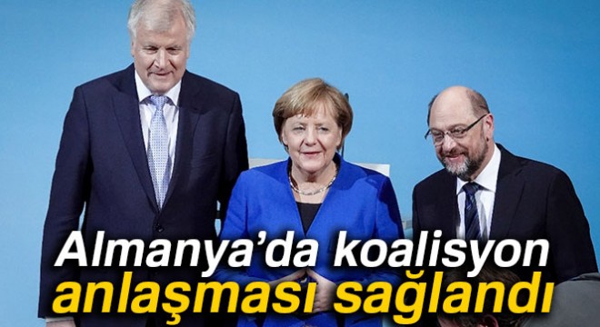 Almanya'da koalisyon anlaşması sağlandı