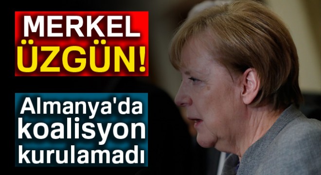 Almanya'da koalisyon kurulamadı