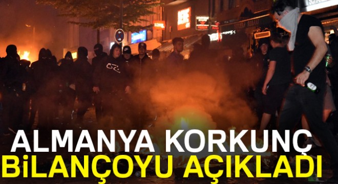 Almanya'daki G-20 protesto gösterilerinde 476 polis yaralandı