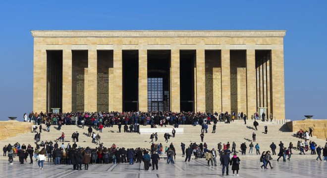 Anıtkabir'e Cumhuriyetin 100. yılında rekor ziyaret