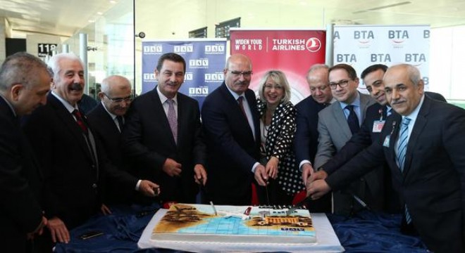 Ankara'dan Paris'e ilk uçuş