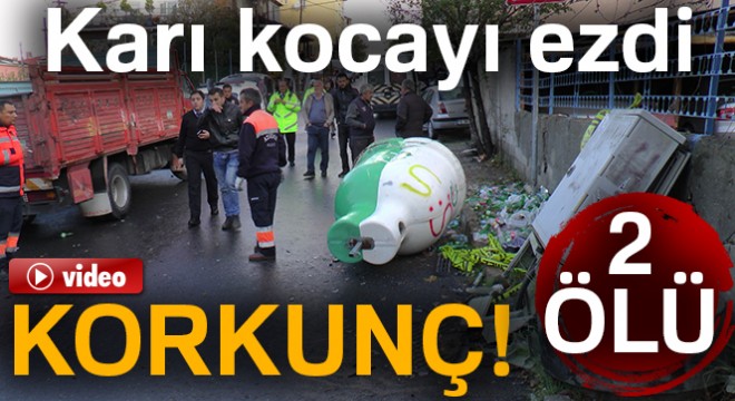 Ataşehir'de işçi servisi yayalara çarptı: 2 ölü