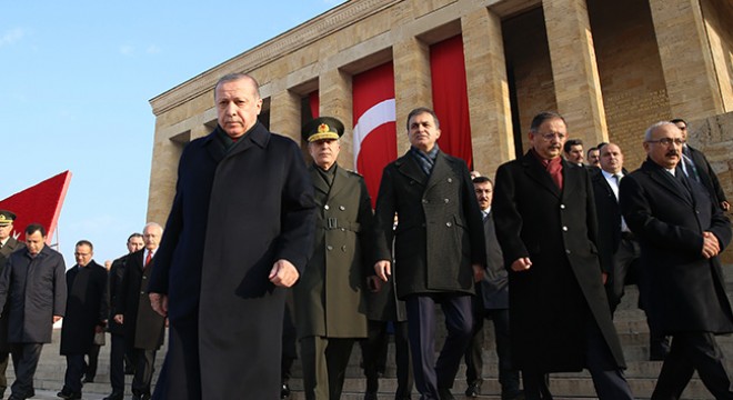 Atatürk vefatının 79'uncu yıl dönümünde Anıtkabir'de saygıyla anıldı