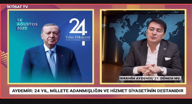 Aydemir: 24 yıllık siyaset yolculuğu, millet iradesinin destanıdır