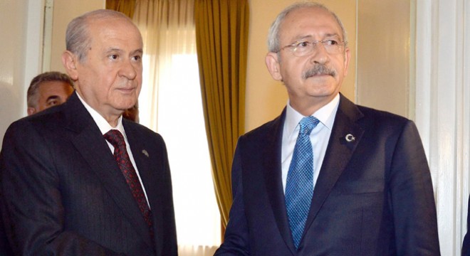 Bahçeli ve Kılıçdaroğlu arasında HDP gerilimi