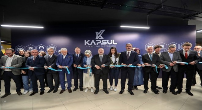 Bakan Varank Kapsül Teknoloji Platformu'nu açtı