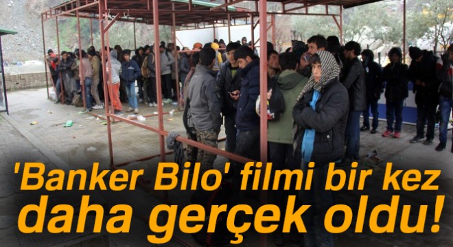 Banker Bilo' filmi bir kez daha gerçek oldu