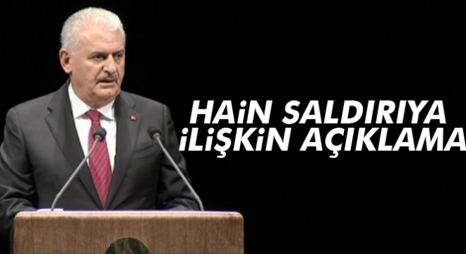 Başbakan Yıldırım'dan Viranşehir'deki saldırıya ilişkin flaş açıklama