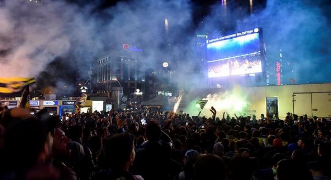 Başkent'te Fenerbahçe coşkusu