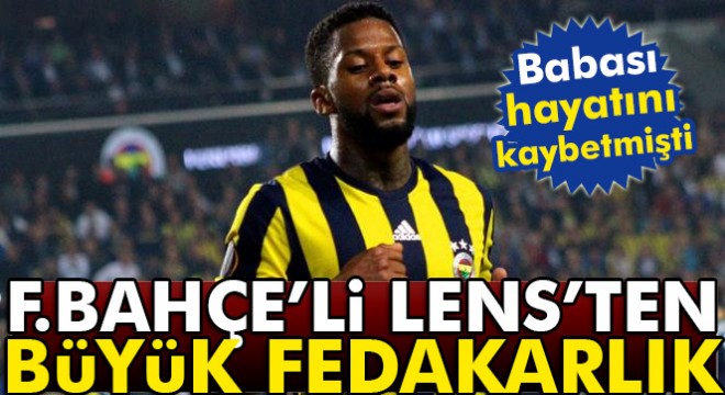 Belli oldu! Fenerbahçe'li Lens, Osmanlıspor maçında oynayacak mı?