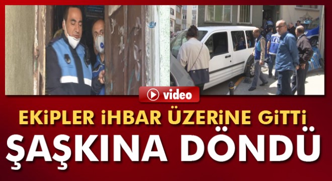 Beyoğlu'nda kötü koku yayan eve giren zabıta şaşkına döndü