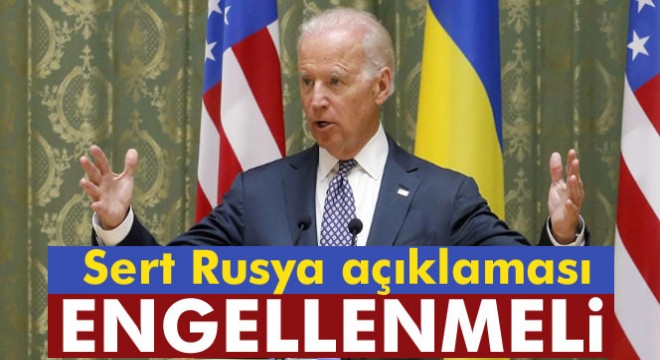 Biden: Rusya'nın seçimlere müdahalesi engellenmeli