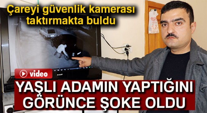 Bir ayda aracının 8 lastiği kesildi