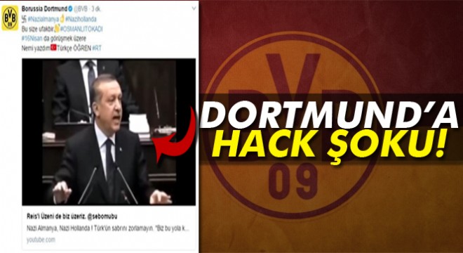 Borussia Dortmund'un sosyal medya hesabından Erdoğan paylaşımı