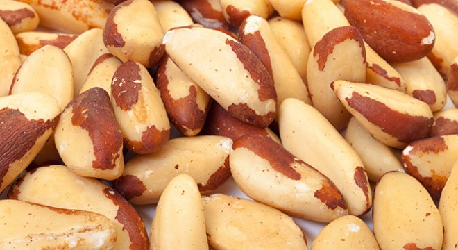 Brezilya Cevizi, doğal selenyum kaynağı olan tek gıda ürünüdür'