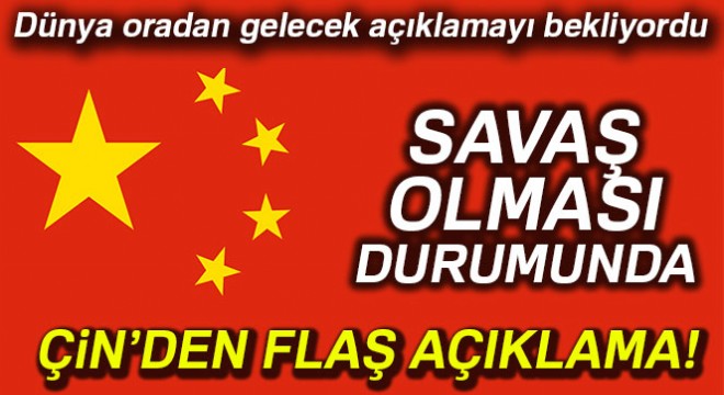 Çin Dışişleri Bakanı Wang Yi: 'Çin, ticaret savaşı olursa gereken karşılığı verir'