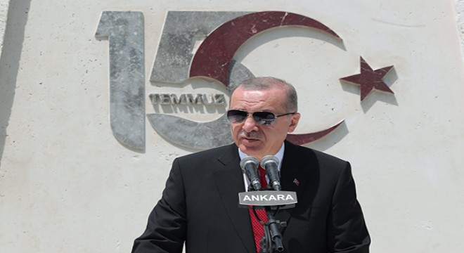 Cumhurbaşkanı Erdoğan, 15 Temmuz Şehitlerini Anma Programı'nda konuştu