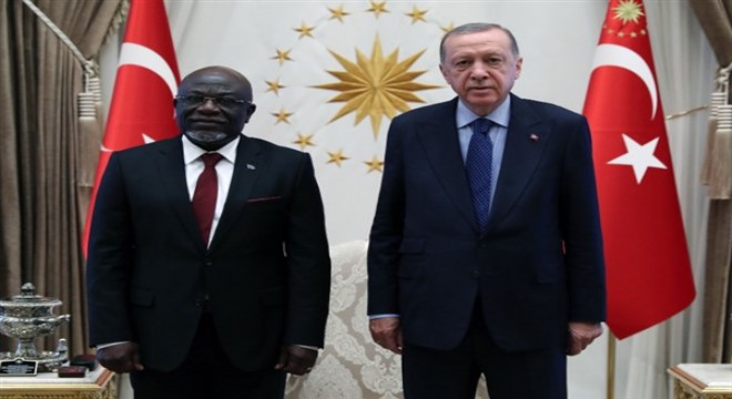 Cumhurbaşkanı Erdoğan, Kongo Demokratik Cumhuriyeti Büyükelçisi Rashidi'yi kabul etti