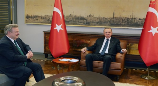 Cumhurbaşkanı Erdoğan, Viyana Eyalet ve Belediye Başkanı Ludwig'i kabul etti