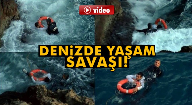 Denizde ölüm kalım mücadelesi