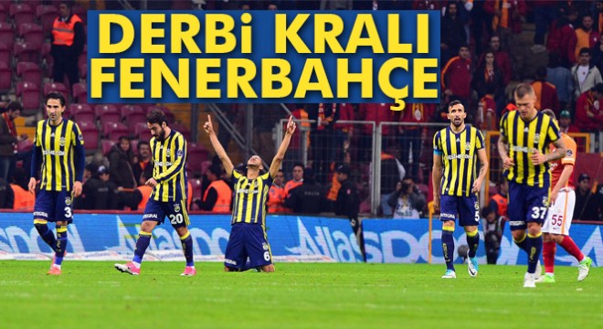 Derbi kralı Fenerbahçe