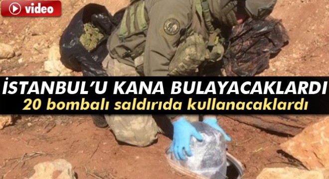 Diyarbakır'da 80 kilo PETN tipi patlayıcı ele geçirildi