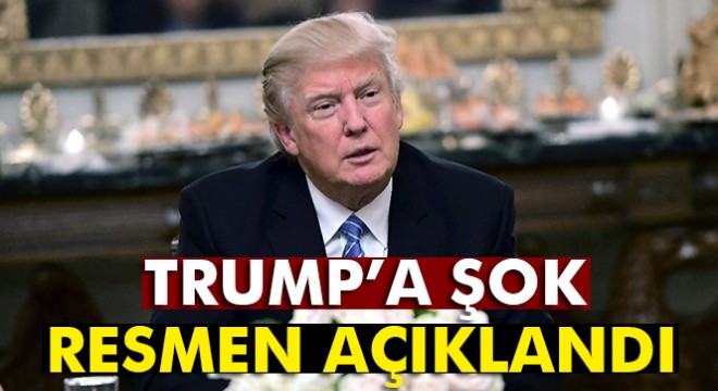 Donald Trump resmen FBI soruşturmasında