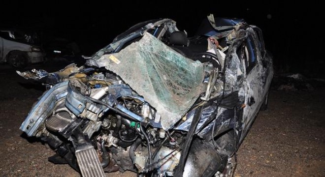 Dönüş yolunda feci kaza