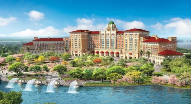 Dünyanın en büyük Universal Studio'sunun ana binaları tamamlandı