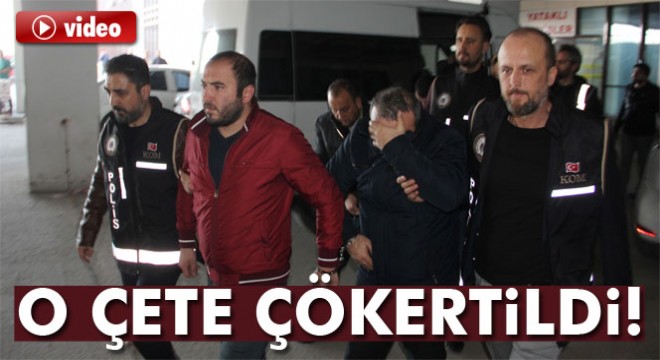 Edirne'de FETÖ'cüleri yurt dışına kaçıran çete çökertildi