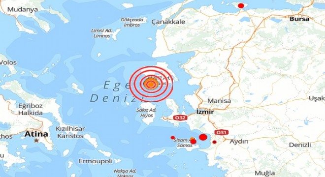 Ege sallanıyor